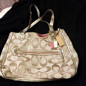 Canvas Coach bag